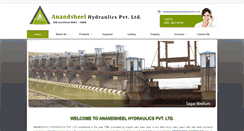 Desktop Screenshot of anandsheelhydraulics.com